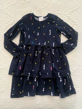 Hanna Andersson Girls Cotton Dress - size 3 (US)